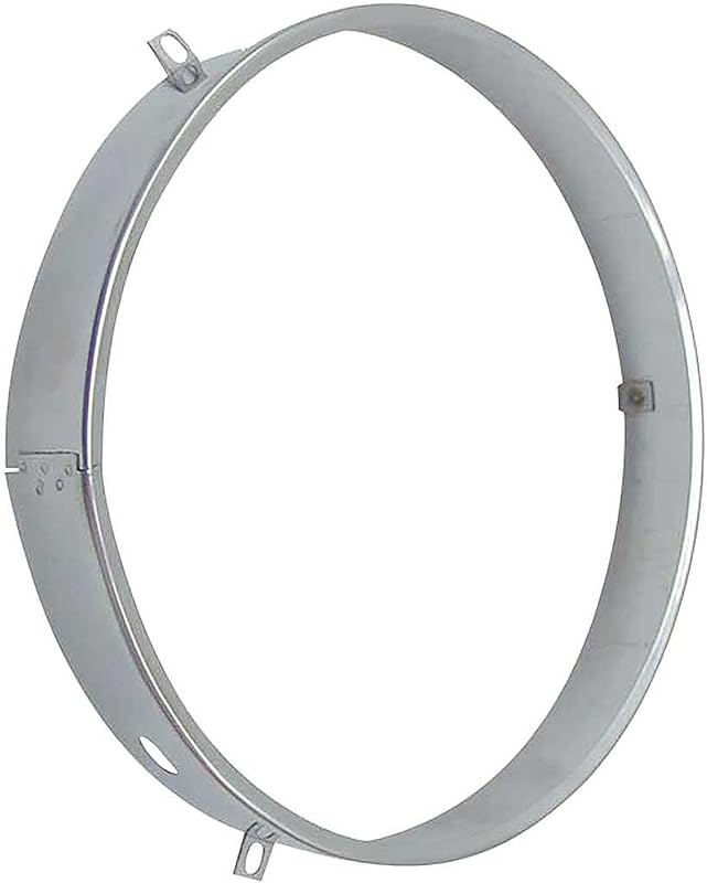 Aro de retenção do farol Auto Metal Direct Beauty-Emily para carro 1962 – 2 unidades