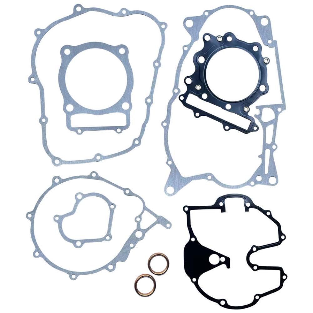 Motorcycle Engine Crankcase Cover Gasket Set Compatible with XR650L 93-22 XL600R 83-87 XR500R 83-84 NX650 88-89 GB500 89-90