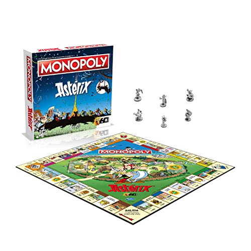 Monopoly Jeux de société – Édition Astérix : 2 à 6 Joueurs, Jeux pour Enfants et Adultes, Cadeau Parfait, idéal pour Les soirées de Jeux, à partir de 8 Ans et Plus – Image 5