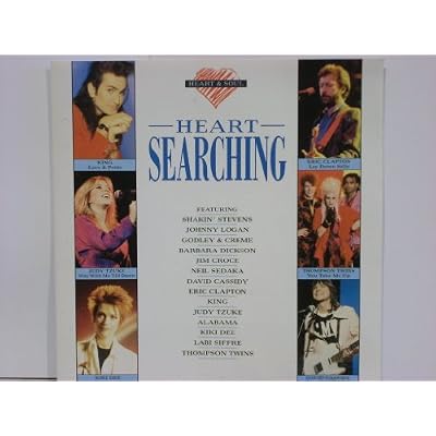 DAVID CASSIDY ALABAMA KING ERIC CLAPT - HEART SEARCHING. RARE 1989 FRENCH IMPORT