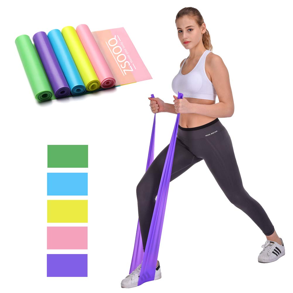 Zsooq Resistance Bands For Legs And Butt Exercise Bands Latex