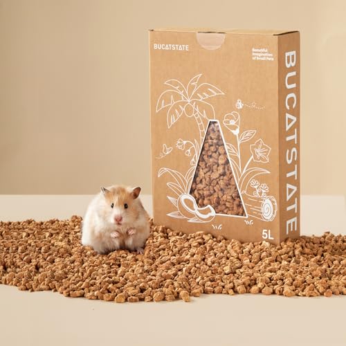 Image of BUCATSTATE Cork Bedding 5L, Natural Hamster Bedding