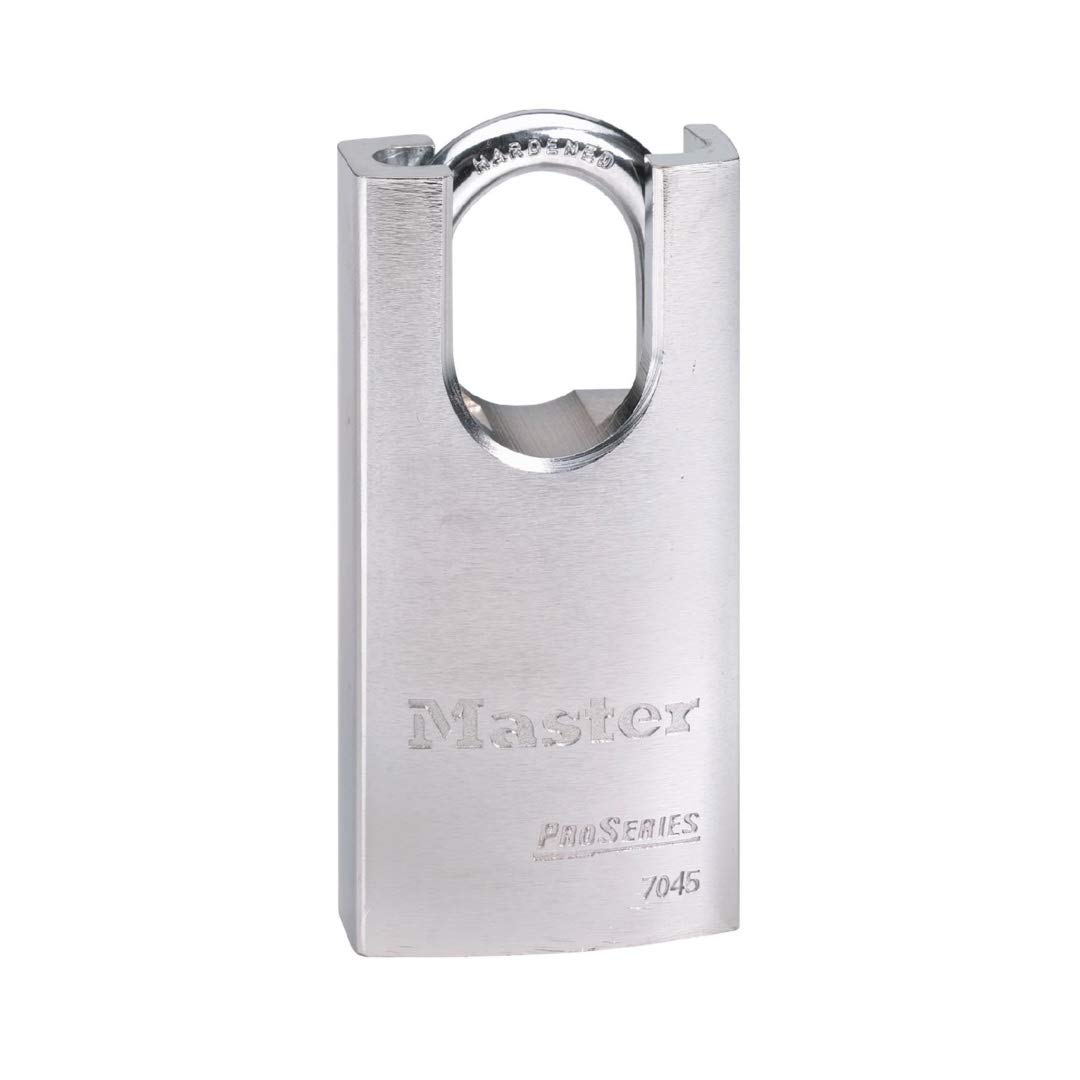 Master Lock - One (1) High Security Pro Series Padlock 7045NKA w/BumpStop Technology