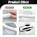 zmoso 16PCS Car Door Handle Scratch Protector Set- 8PCS Clear Transparent & 8PCS Carbon Fiber Sticker Guard Cover Avoiding Scratches, Auto Accessories for SUV,Cars
