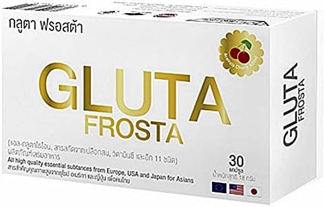 Gluta Frosta Nutural Whitening Lightening Glutathione 30 Capsule