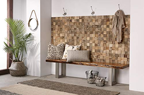 Timberwall - Reclaimed Collection Cube - DIY Wood Wall Panels - Solid Salvaged and Upcycled Wood - Nails and Staples Application - 8.2 Sq Ft