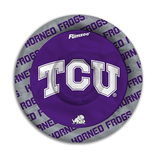 Image of YouTheFan NCAA TCU Horned Frogs Flimzee Bean-Bag Flying Disc