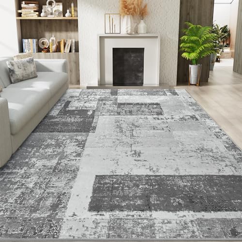 LOCHAS Rug for Living Room 6x9, Washable Soft Area Rugs