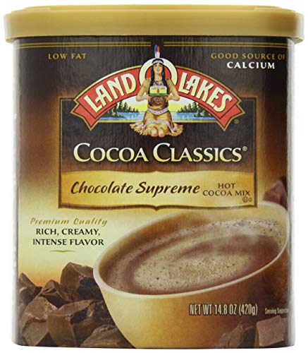 Land O Lakes Mix Cocoa Chocolate Supreme, 14.8 oz, 3 Pack