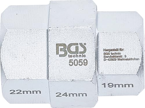 BGS 5059 | Motorrad-Spezial-Einsatz | 19 - 22 - 24 mm | für Steckachse Yamaha, Kawasaki, BMW, Honda, Suzuki, Kawasaki