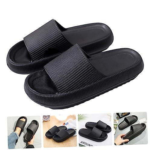 Homoyoyo Bath Home Slippers Quick Drying Non-skid Acupressure Slippers for Men Women and Guests3
