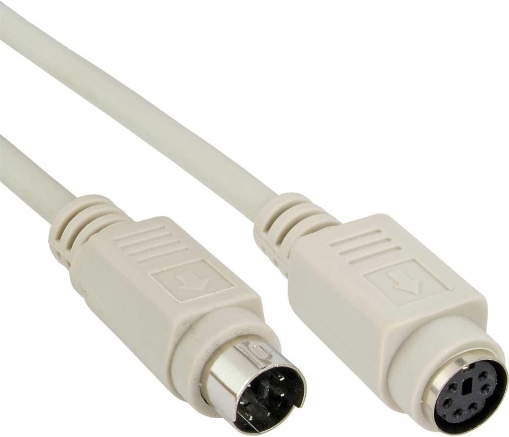 InLine PS/2 Male / Female Cable 5m Extension 5m PS/2 6-pole 13345 - View #11