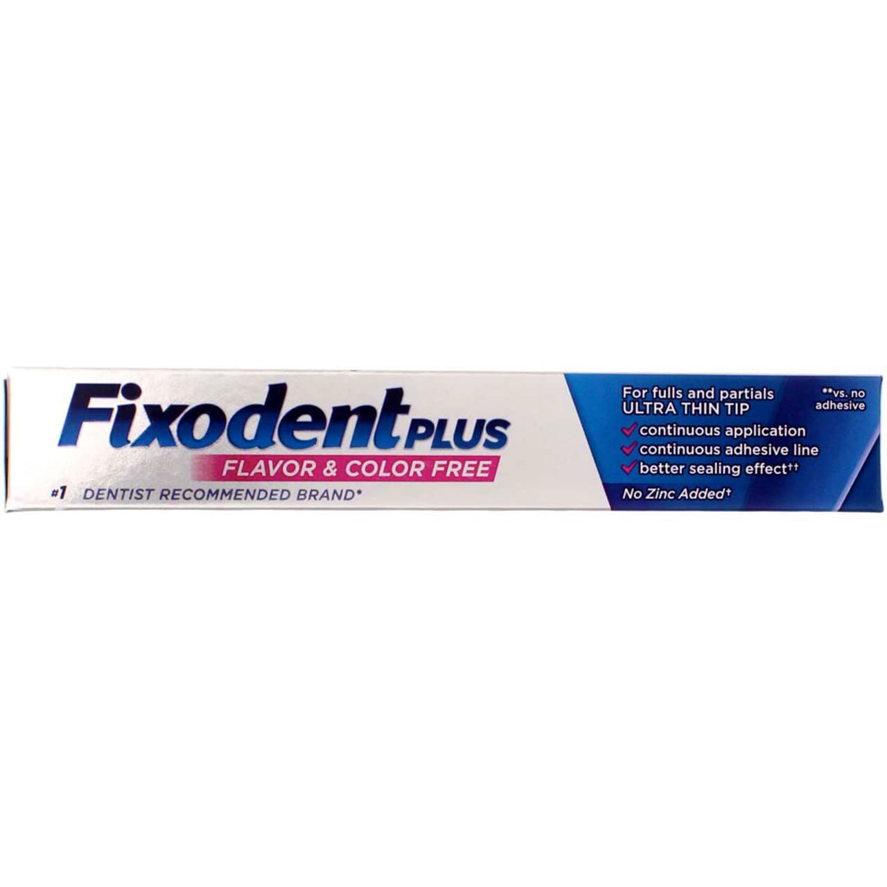 Fixodent Plus Truefeel Denture Adhesive Cream 2 Oz (3 Pack)