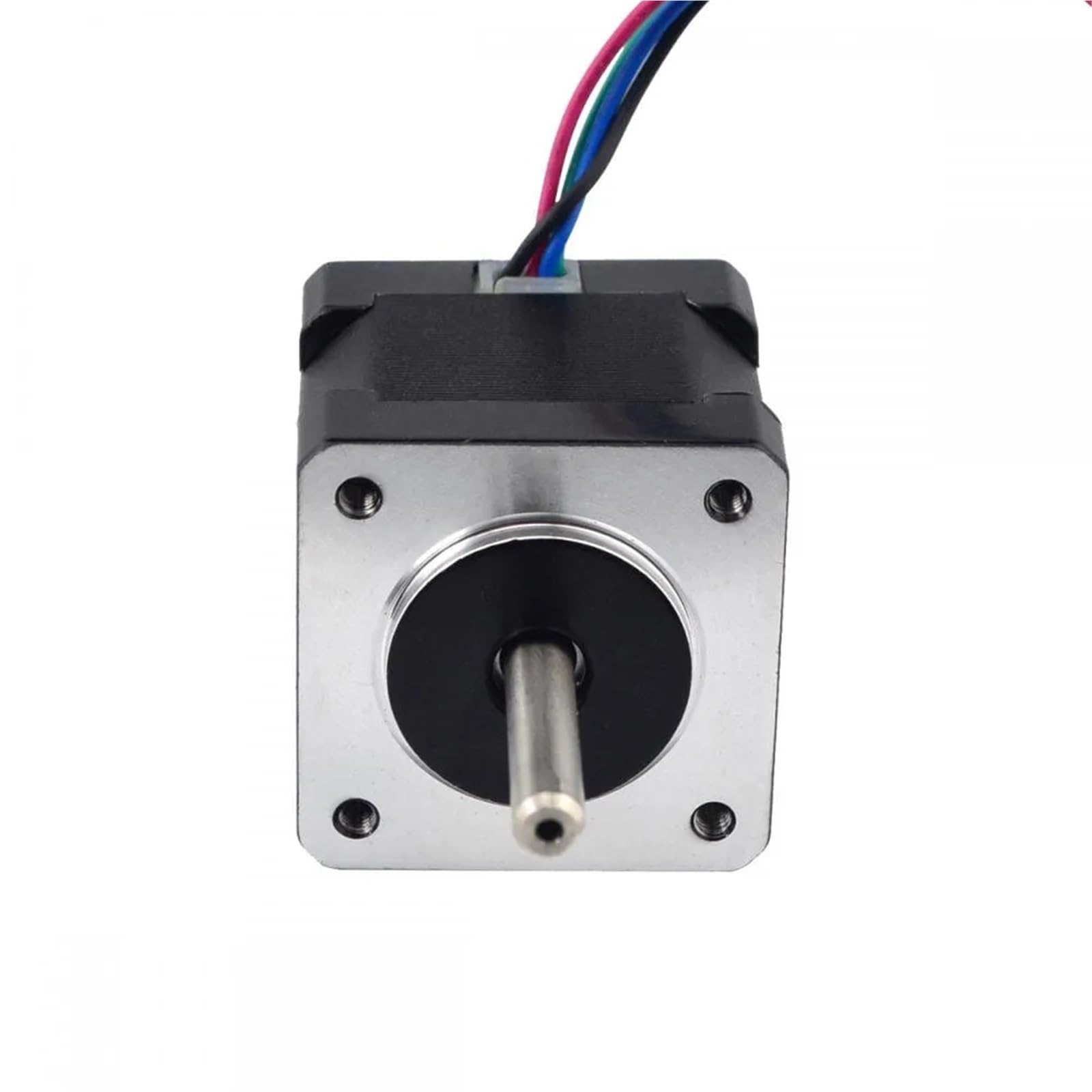 Motor paso a paso Nema 14 de doble eje, 34 mm, 1,8 grados, 18 Ncm (25,56 oz.in), 0,8 A, 4 cables