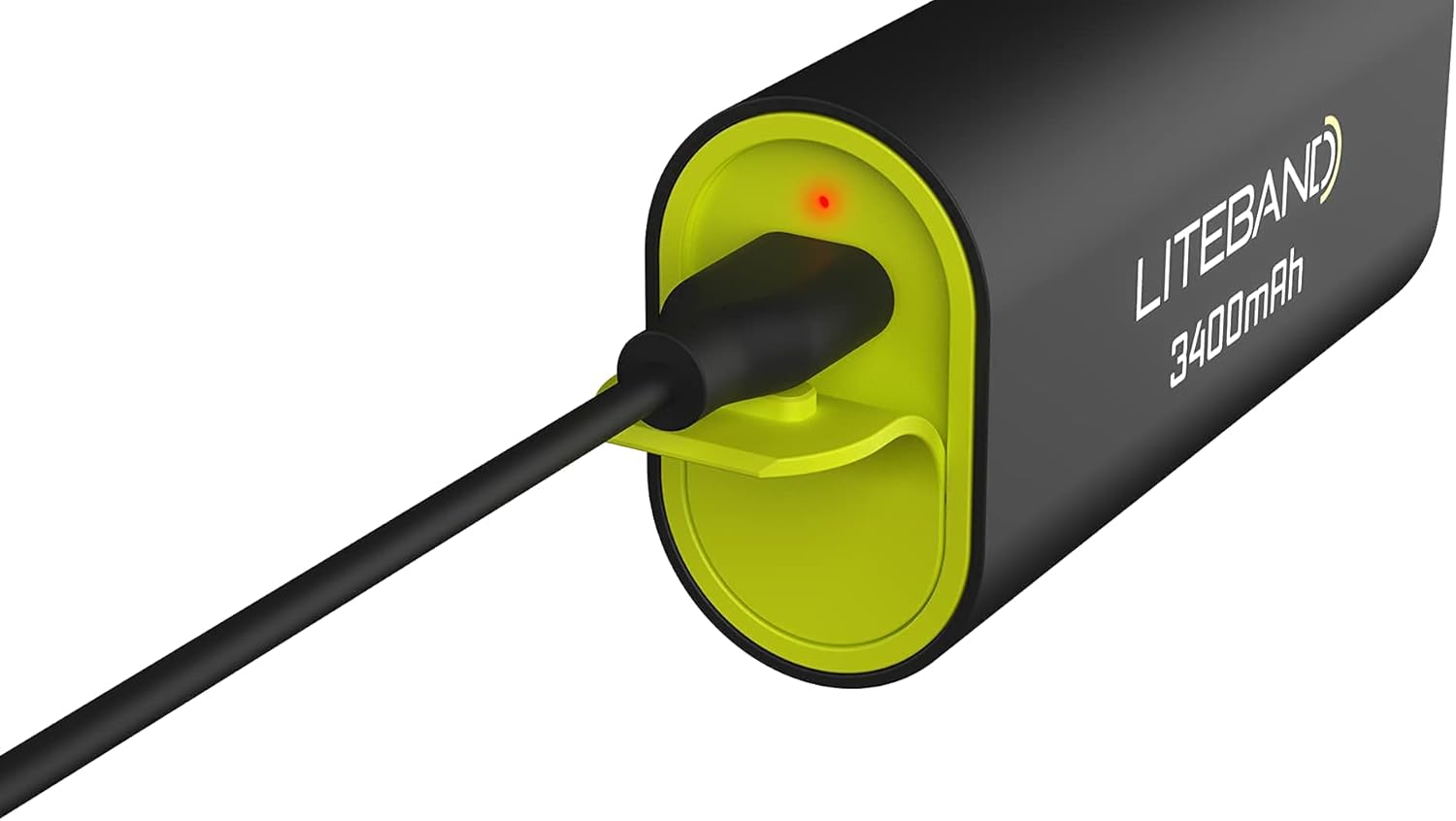 Liteband Yellow 3400 mAh Back-up Battery ACTIV and PRO Series Headlamps