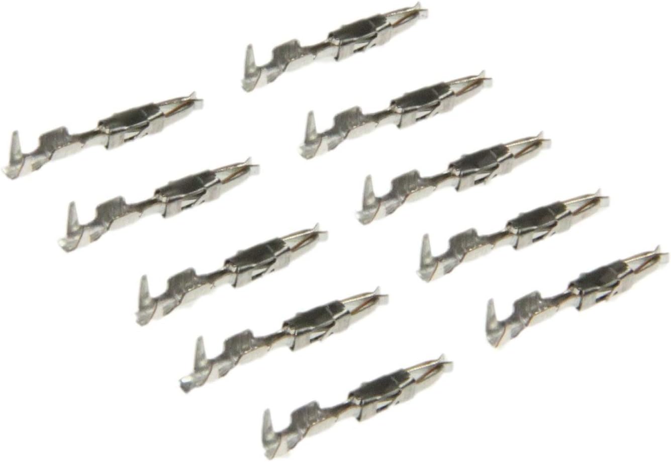 Mini ISO Contacts, 10 x Female Micro Timer Crimp, Female Pin, Female Connector Set