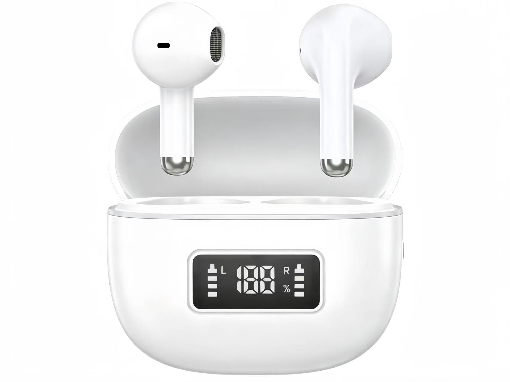 Amazon.co.jp: Bluetoothイヤホン ワイヤレスイヤホン IPX7防水 最大60