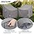 BOLTLINK Patio Chair Covers Waterproof, Heavy Duty Outdoor Furniture Covers Fits up to 31.5W x 33.5D x 36H inches -2 Pack Grey