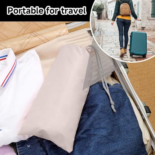 UOPJDD 2-Teiliger Fußwaschschale Und 2-Teiliger Aufbewahrungsbeutel, Faltbarer Fußwaschschaufel, Tragbarer Fußwasch-Eimer, Geeignet Für Familie, Reisen Und Camping.