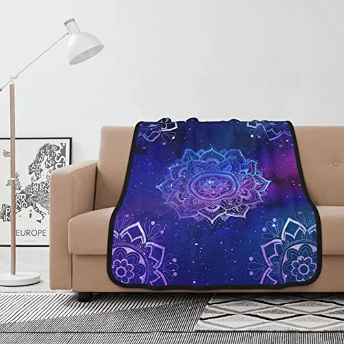 Mandala Blanket, Cozy Lightweight Throw Blanket, Soft Plush Warm Blankets For Women Men Kids Sofa Bed All Season 60"X50" #TOP6
