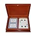 Aeiniwer Maple Playing Card Case Holds 2 Decks of CardsF
