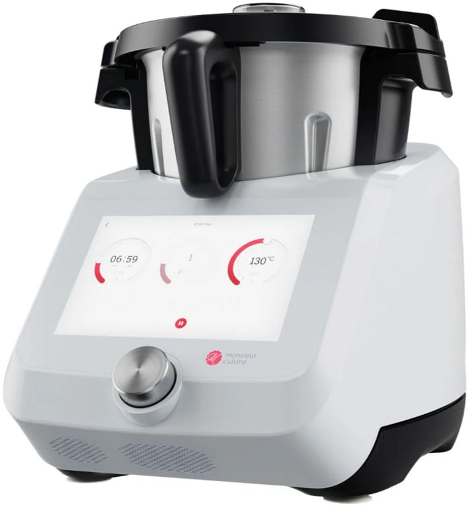 SILVERCREST® Küchenmaschine Mixer Monsieur Cuisine Smart »SKMS 1200 A1«, 1200W, 8-Zoll-Display, Wlan