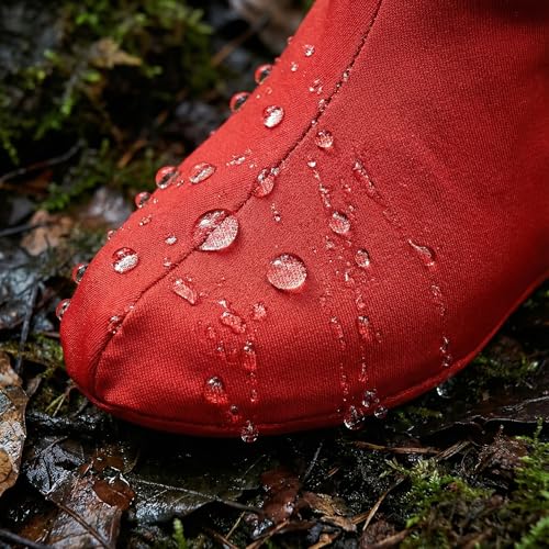 Cubrecalzados impermeables reutilizables para adultos, antideslizantes y sin fricción, tipo botas altas para nieve, lluvia y actividades al aire libre como ciclismo, senderismo y pesca miniatura 6
