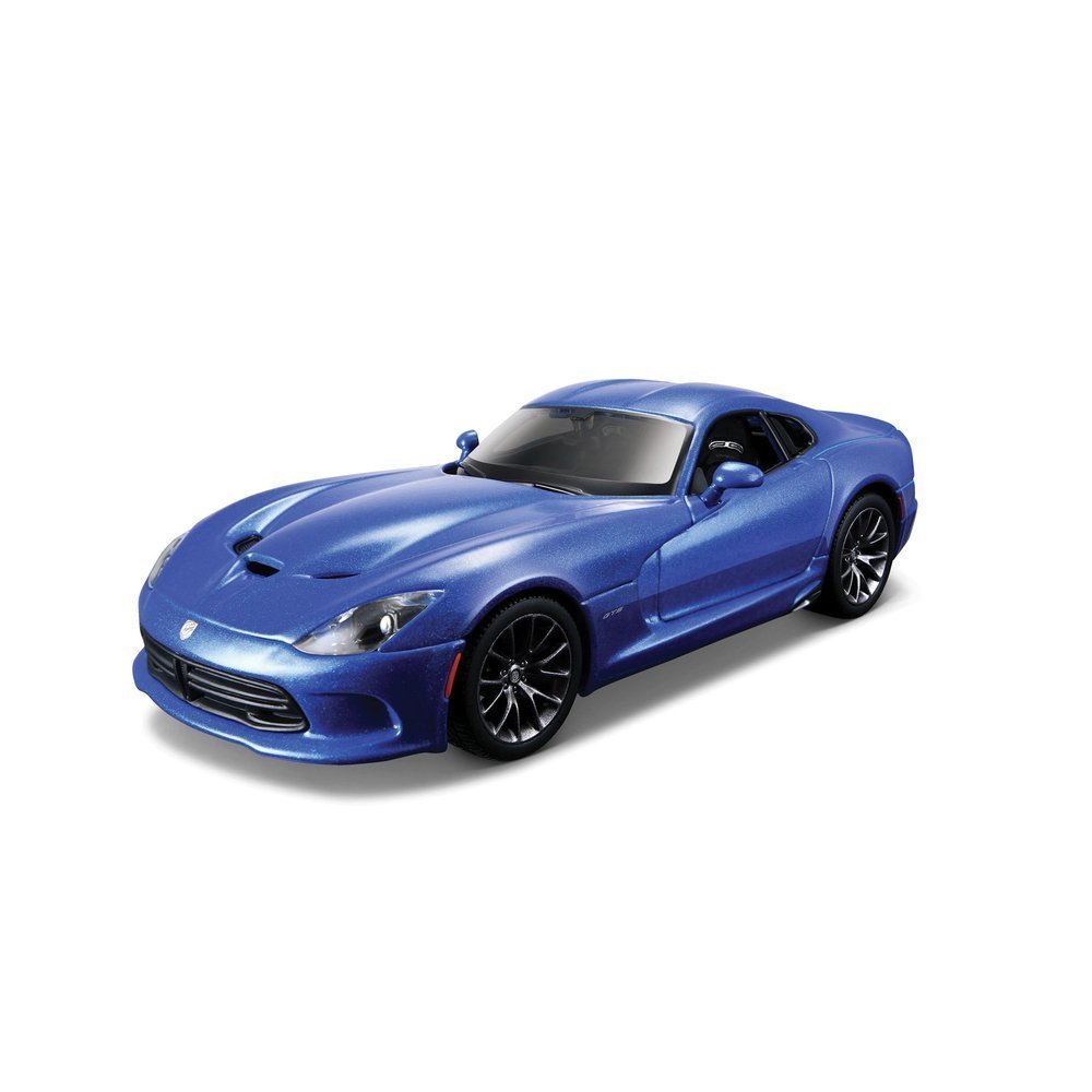 2013 Dodge Viper SRT GTS Blue 1/24 Diecast Car Model by Maisto