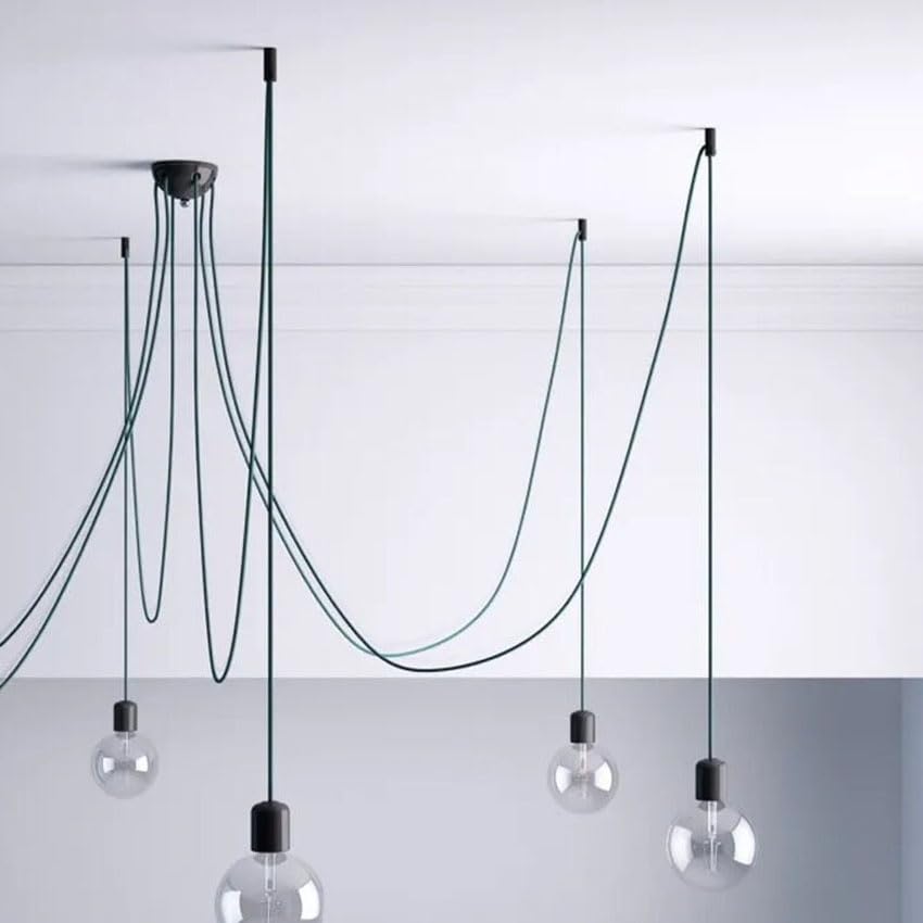 CONECTORES PARA TECHO DE PORCELANA BLANCA (5 UNIDADES) - Este conjunto contiene cables ideales para instalaciones en techos de porcelana blanca, garantizando un soporte eficaz y sofisticado.