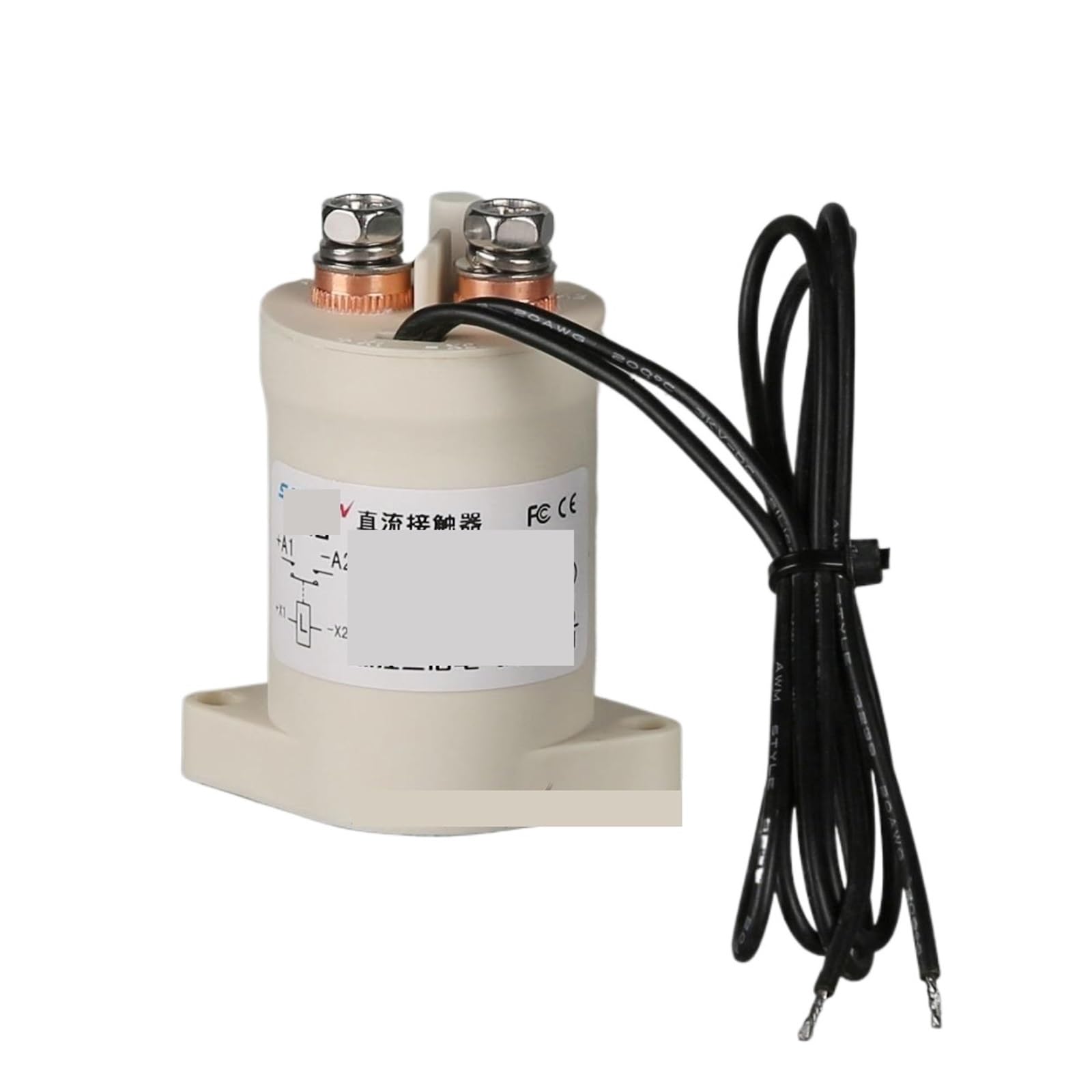 Contacteur Haute Tension 1000V 50A CC SEV50AD bobine 220V 1NC pour circuit continu
