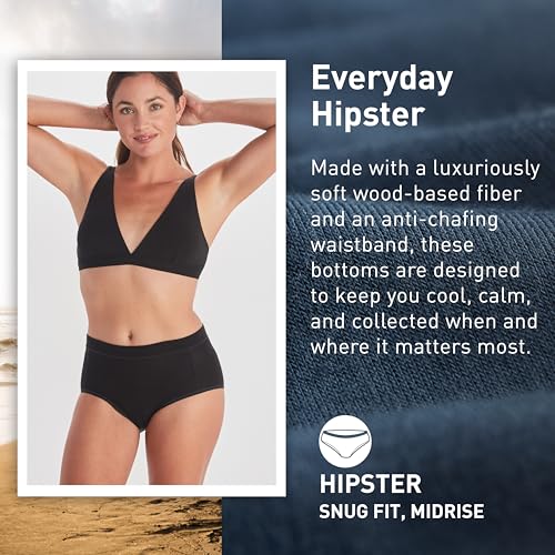 Image of ExOfficio Women's Everyday Hipster - Lightweight Knit Jersey Travel Underwear