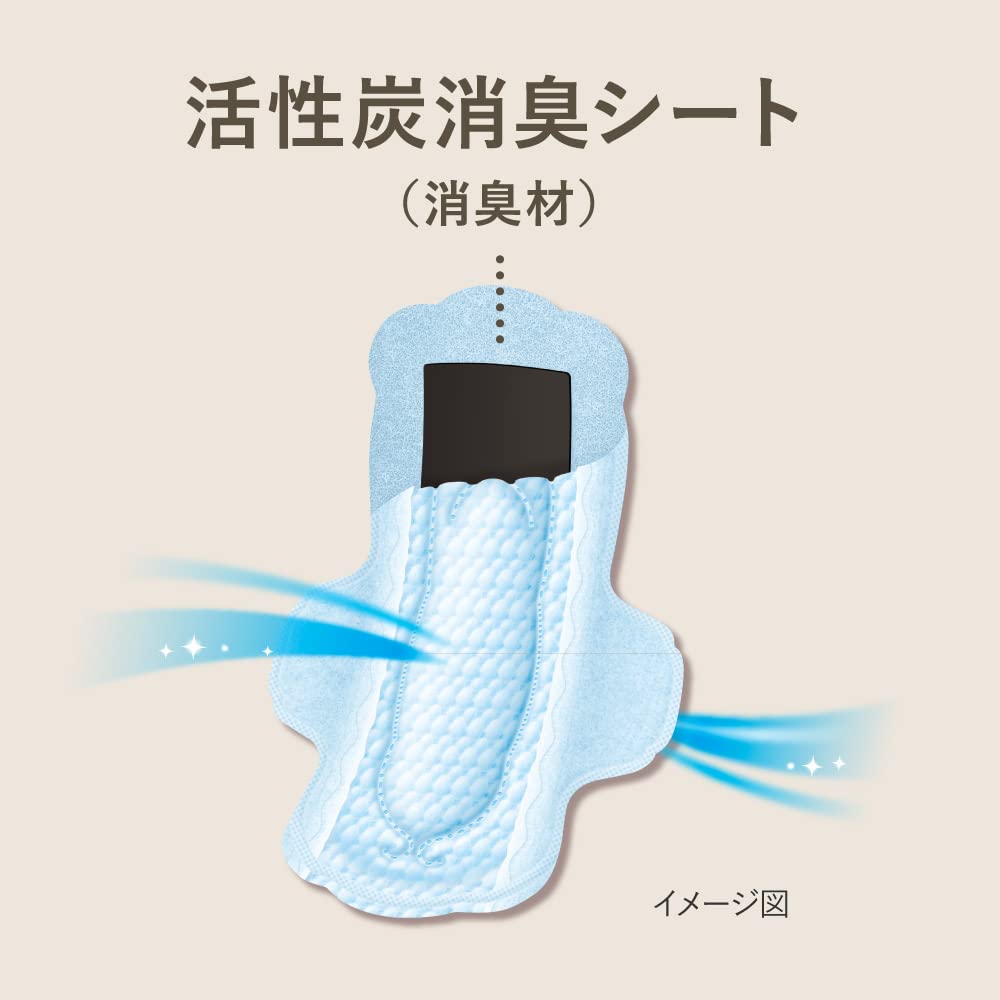 【Amazon.co.jp限定】ロリエ しあわせ素肌 消臭プラス 夜用30cm 羽