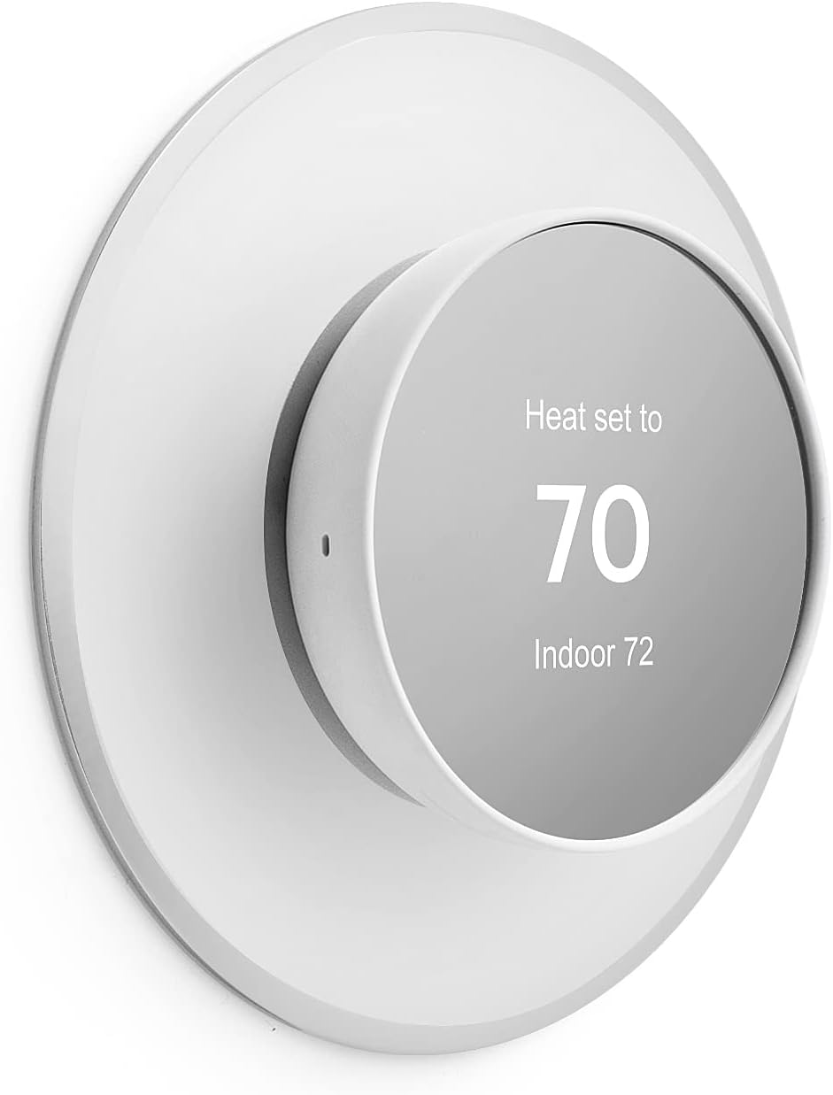 Buy POPMAS Metal Wall Plate Cover Made for Google Nest Thermostat 2020