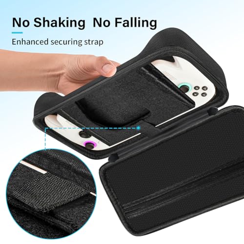 Cochanvie Carrying Case Compatible with ASUS ROG Xbox Ally/ Xbox Ally X 2025, with Mesh Pocket & Built-in Stand for Console and Accessories