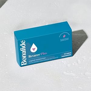 Bonafide Revaree Plus – Drug-Free, Hormone-Free Vaginal Moisturizer with Hyaluronic Acid and Sweet Almond Oil – 1 Month Supply