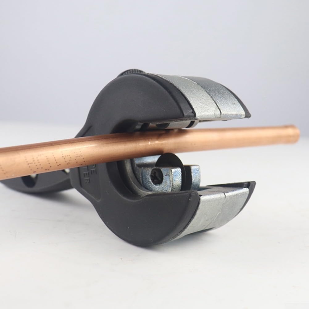 Ratchet Tube Pipe Cutter, 2 In 1 Close Quarters Tube Compact Cutter, Copper Pipe Cutter, Metal Pipe Cutter For Steel Copper Aluminium Plastic Pvc Pipe 6-23mm