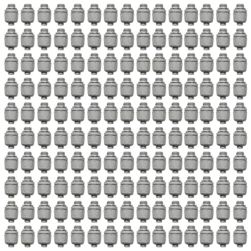 Image of Conduit Connectors, 1 /2 Inch, Straight, Grey, 150-Pack