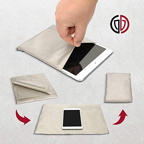 Image of ATMOSURE Faraday Fabric & Tape Kit (1 Yard; 44 x 36 in Fabric; 197 in Tape) - Copper-Nickel Shielding for RFID Blocking and DIY Signal Isolation