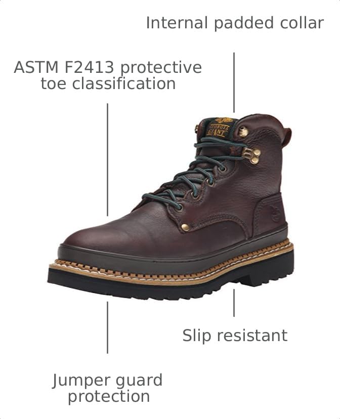 Image of Georgia Boot Men's Georgia Giant Steel Toe Work Boots