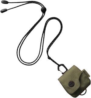Cartera de cuello de viaje, elegante bolsa para monedas, elegante bolsa de cambio para lápiz labial, moneda portátil para auriculares, Verde militar., ver descripción, Ver descripción