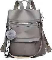 Bolsa Transversal Feminina Espaçosa Vira Mochila Anti Furto Dia a Dia Trabalho Alça Ajustável Blogueira - Marca VIBRANT ®