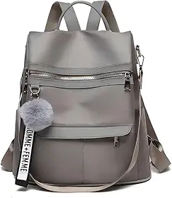 Bolsa Transversal Feminina Espaçosa Vira Mochila Anti Furto Dia a Dia Trabalho Alça Ajustável Blogueira - Marca VIBRANT ®