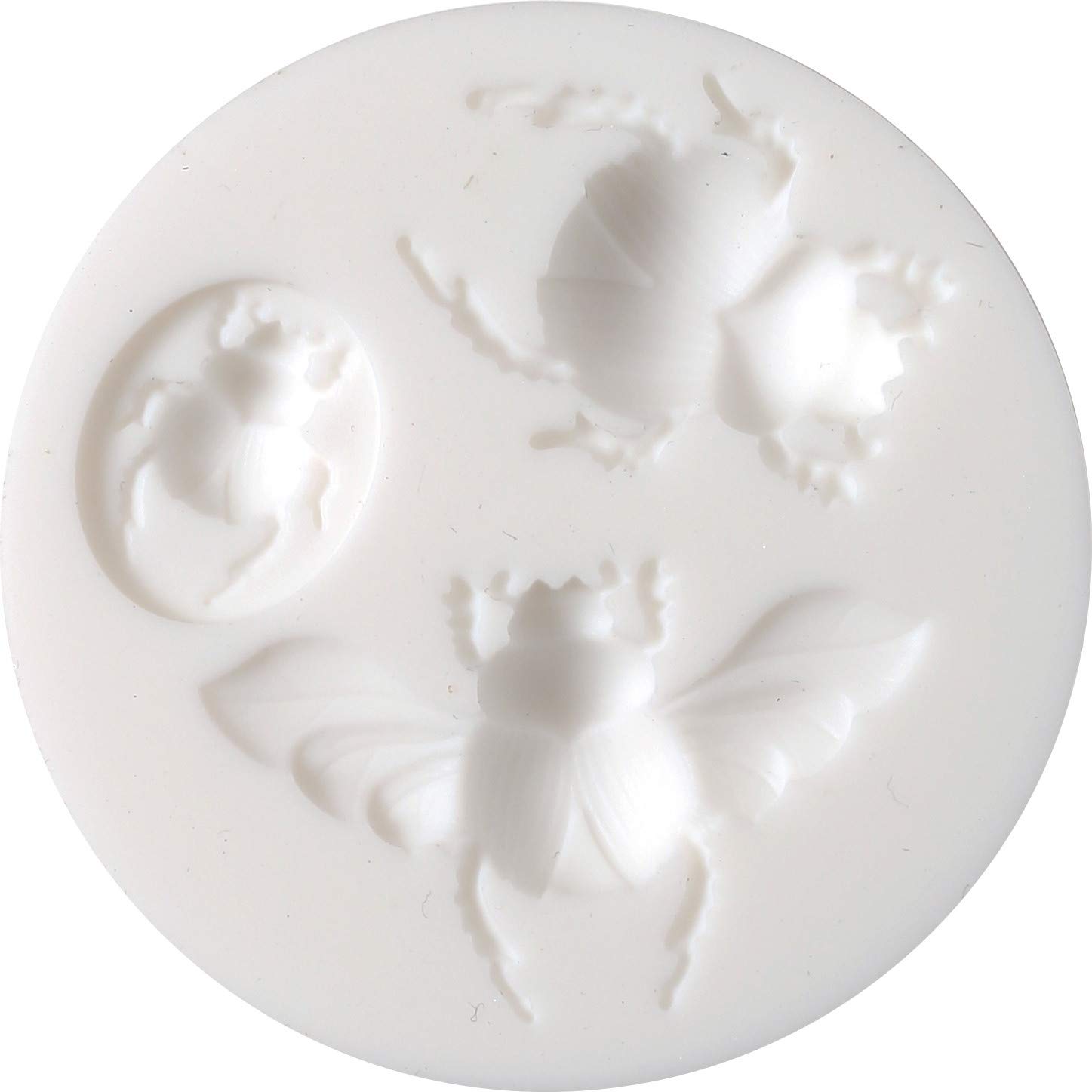 GRAINE CREATIVEMini Silicone Mold for Polymer Paste - Scarab