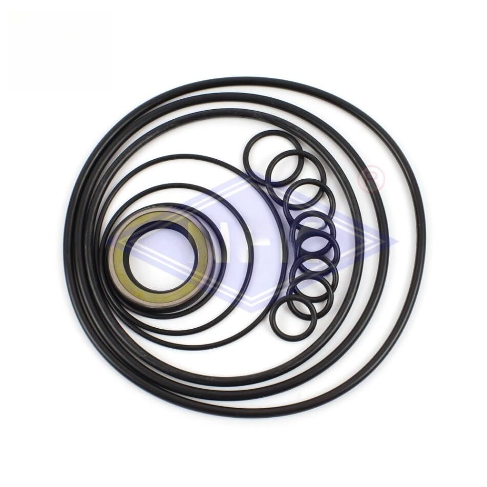 PC200-5 Hydraulic Swing Motor Seal Kits Compatible with Komatsu PC200-5 Excavator Repair Kit Machinery Parts (ADJ Seal KIT)