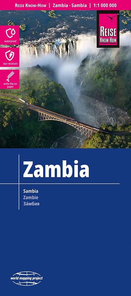 Zambia: world mapping project (Zambia (1:1.000.000))