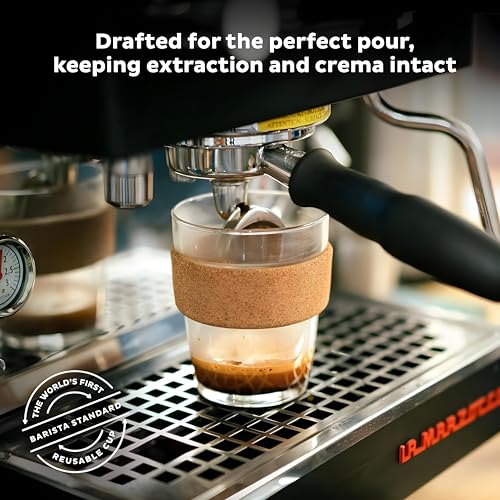 Image of Glass Coffe Mug with Lid and Straw, Reusable Sipper Bottle with Leather Sleeve Glasss Coffee Mug with Silicone Straw and Leakproof Lid Tumbler for Coffee (Coffee Mug)