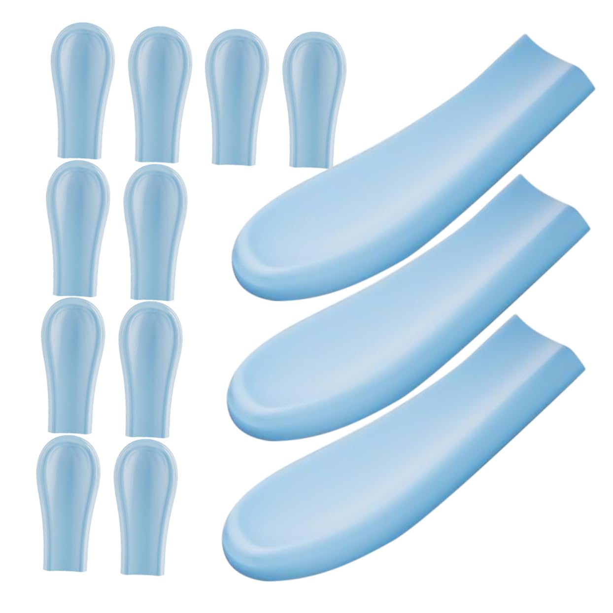 WRITWAA Removal Tool Set 30pcs Silicone Covers for Ear Cleaning Spoons Non-Slip Design for Safe Use