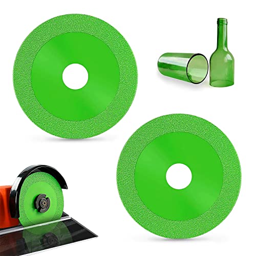 Disque de Coupe de Verre Disque à Tronçonner Verre 2 PCS 22.3mm Meule à Lame de Scie Mince Disques de Coupe Diamant Universels ultra Fins