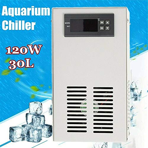TFCFL Aquarium Heaters Chillers Aquarium Fish Tank Mini Water Chiller w/Pump Water Cooler