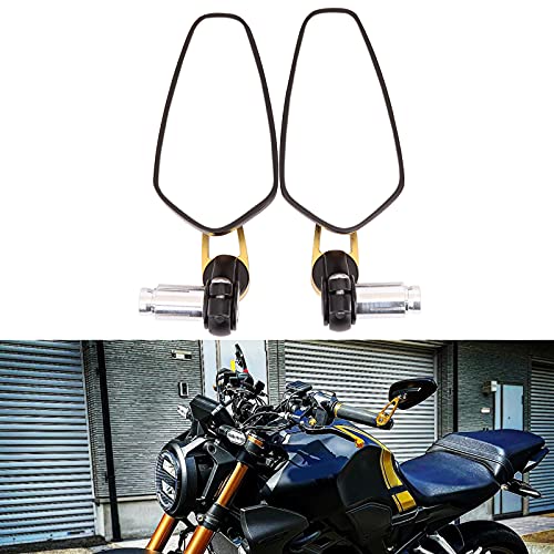 JMTBNO Rétroviseurs Moto Guidon 7/8
